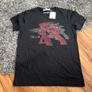 Strict-GT Shirt Mens Medium Trafedy in Jaburo Mobile Gundam Wing City Japan New